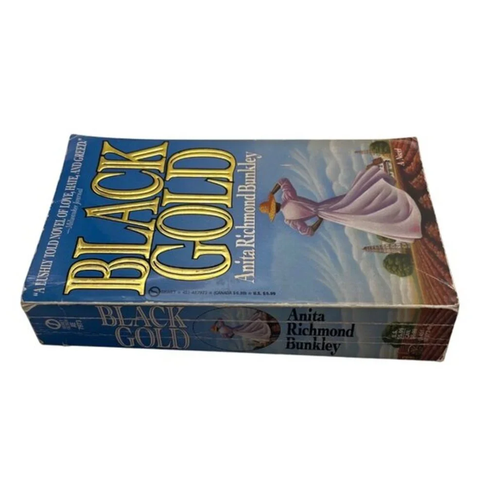 Black Gold By Anita Richmond Bunkley Paperback 1994 Novel‎